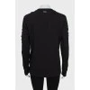 Black long sleeve with print