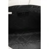 Eco-leather tote bag with tag
