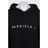 Oversized hoodie with text print