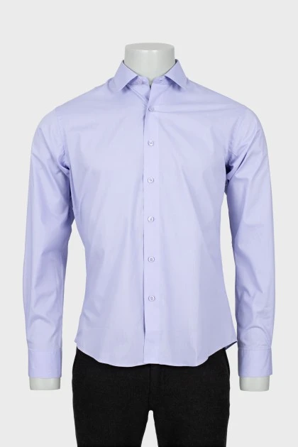 Men's purple shirt with tag