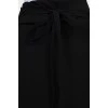 Asymmetrical midi skirt