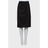 Dark gray pencil skirt