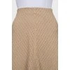 Woven fitted skirt