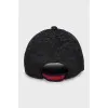 Black guipure cap