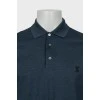 Men's polo shirt with tag