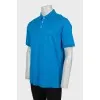 Men's blue T-shirt with tag