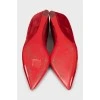 Pointed toe wedges