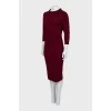 Wool suit jumper and skirt