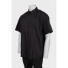 Men's short sleeve shirt with tag