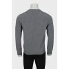 Men's gray jumper