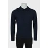 Men's blue jumper