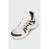 Archlight sneakers with shaped sole