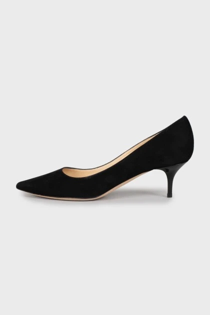 Pointed Toe Mid Heel Shoes