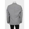 Men's light gray jacket