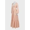 Light pink maxi dress
