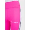 Sports leggings with tag