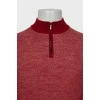 Men's wool and cashmere jumper