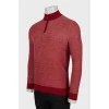 Men's wool and cashmere jumper