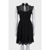 Lace black dress