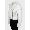 Padded white jacket