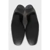 Men's patent leather shoes