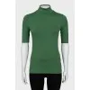 Slim fit T-shirt with tag
