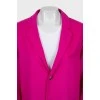 Pink coat with tag