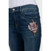 Skinny jeans with embroidery