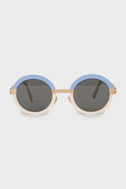 Two-tone sunglasses