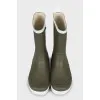 Men's rubber boots with tag