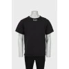 Men's straight-fit T-shirt with print