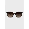 Wayfarer sunglasses with rhinestones