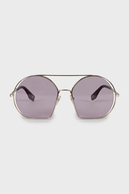 Purple prescription sunglasses