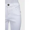 White skinny jeans