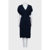 V-Neck knitted dress with tag
