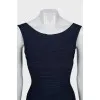 Bodycon dress with back zip
