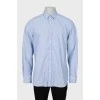 Men's striped loose fit shirt