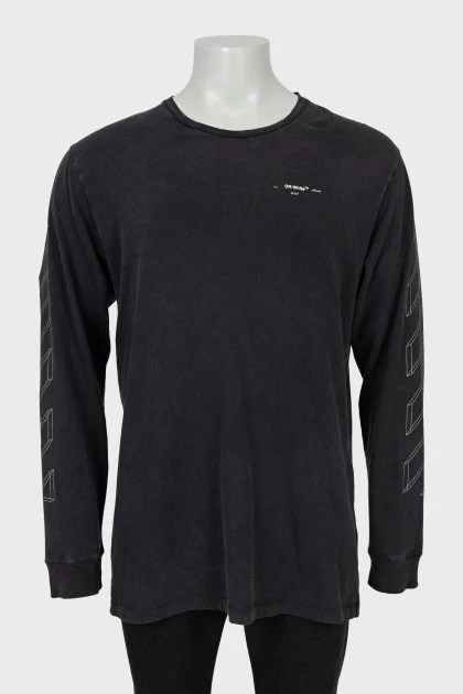 Men's long sleeve with signature print