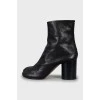 Black ankle boots Tabi 