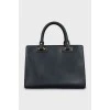 Black tote bag