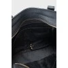 Black tote bag