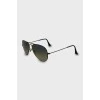 Aviator gradient sunglasses