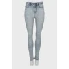 Skinny fit high waist jeans