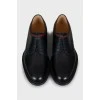 Men's leather shoes with tag