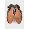 Alaia sandals