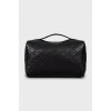 Leather cosmetic bag Gaby