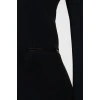 Black trouser suit