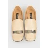 Leather soft loafers