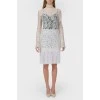 White lace dress with fringes
