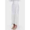 Knitwear skirt-maxi with tag